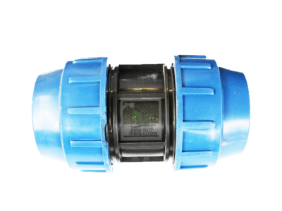 HDPE compression coupling fitting