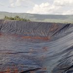 Water storage pond of 3,000,000 liters capacity