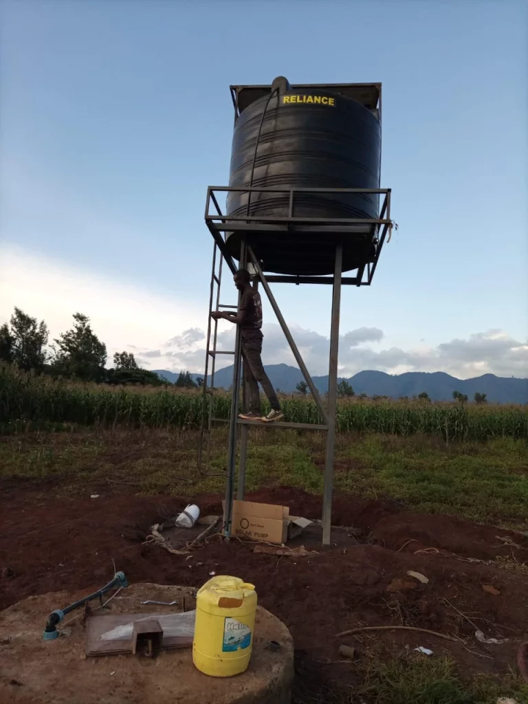 5000 liters water tank