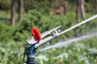 Impact rain gun sprinkler